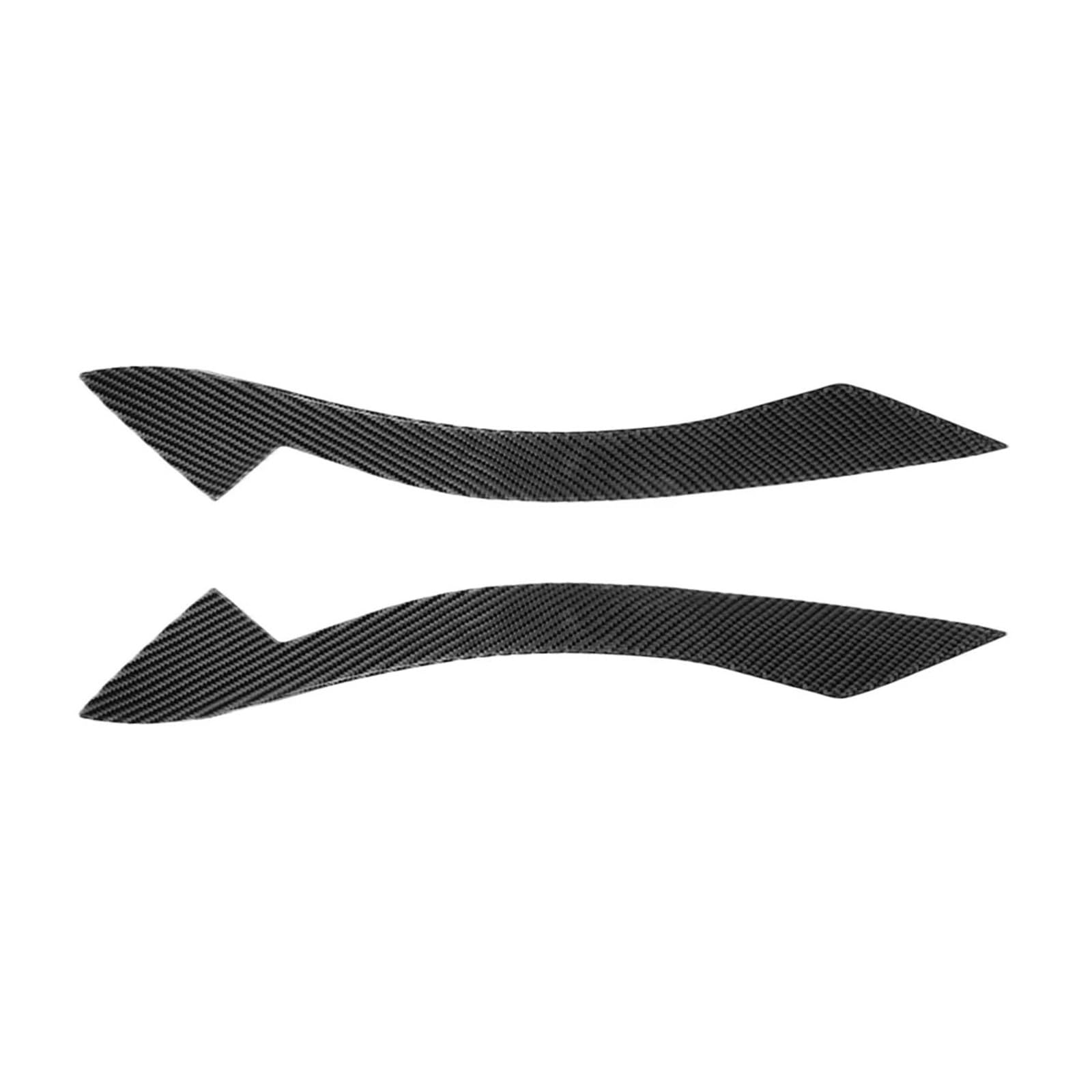 tuyda Frontscheinwerfer Augenlid Augenbraue Abdeckung Trim,Fit for Z4 E89 2009-2015 Scheinwerfer-Augenbrauenschutz(Carbon Fiber) von tuyda