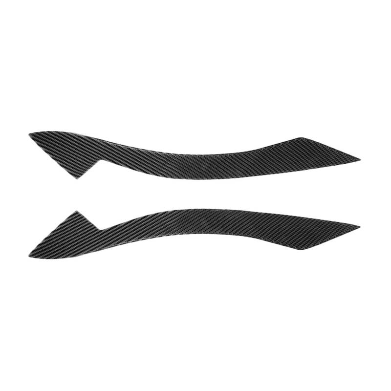 tuyda Frontscheinwerfer Augenlid Augenbraue Abdeckung Trim,Fit for Z4 E89 2009-2015 Scheinwerfer-Augenbrauenschutz(Carbon Fiber) von tuyda