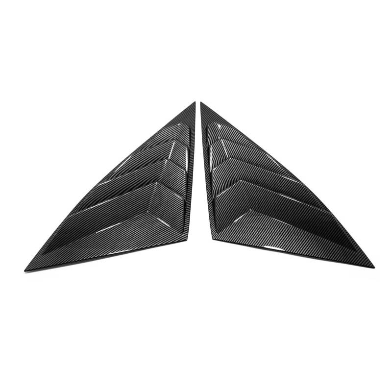 tuyda Heckklappenabdeckung, passend for Hyundai, Tucson NX4 2021–2023, Fensterlüftungsjalousie Dekorative Abdeckung für Heckscheibengrill(Carbon) von tuyda