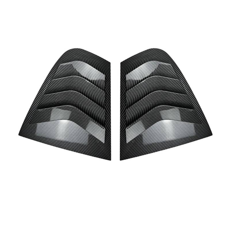 tuyda Heckscheibenabdeckung for Autos, passend for 3er F30 318i 320i 325i 2013–2019 Dekorative Abdeckung für Heckscheibengrill(Carbon Fiber) von tuyda
