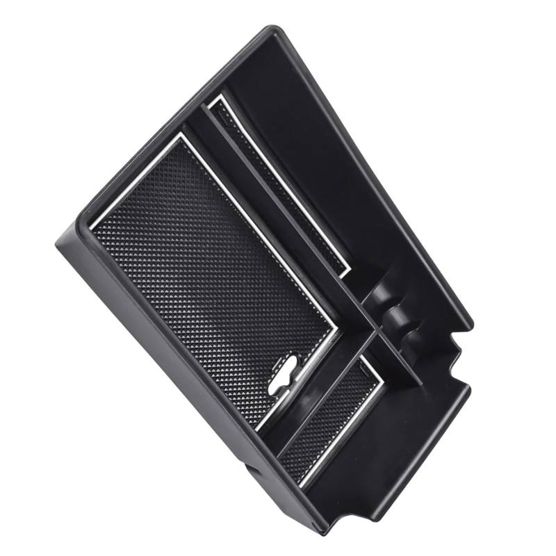 tuyda Mittelkonsolen-Organizer-Box, passend for Hyundai, Sonata 2020–2023, US-Modellauto, Mittelarmlehnen-Aufbewahrungsbox Ablagefach für die Armlehne des Fahrzeugs(WHITE) von tuyda