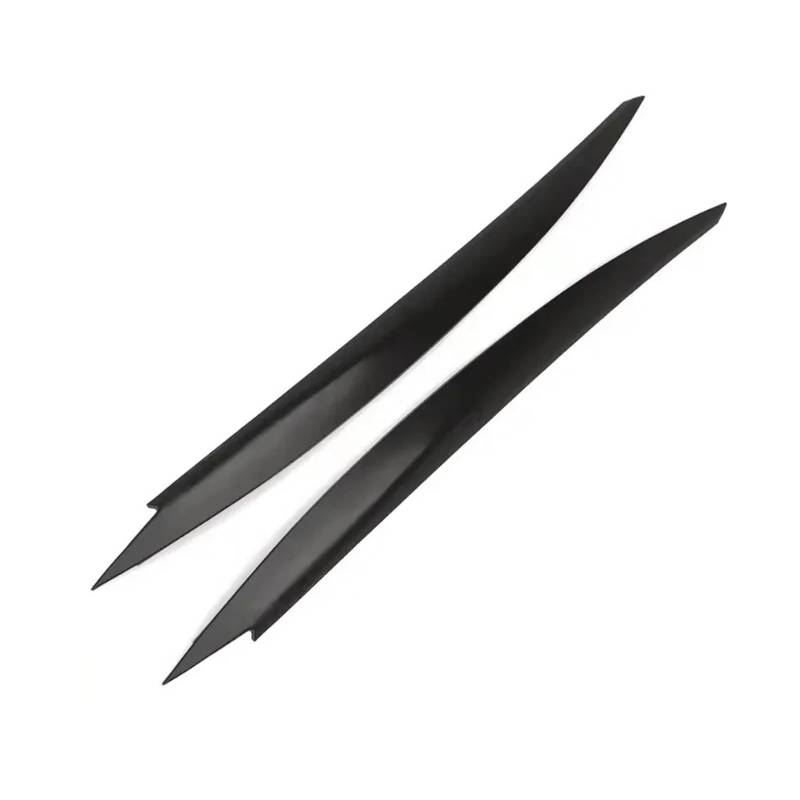 tuyda Scheinwerfer Augenbrauen Augenlider Zieraufkleber Abdeckung,Fit for Volkswagen,Fit for VW,Fit for Golf 7 MK7 GTI R Rline 2013-2018 Auto-Styling-Zubehör Scheinwerfer-Augenbrauenschutz(Black) von tuyda
