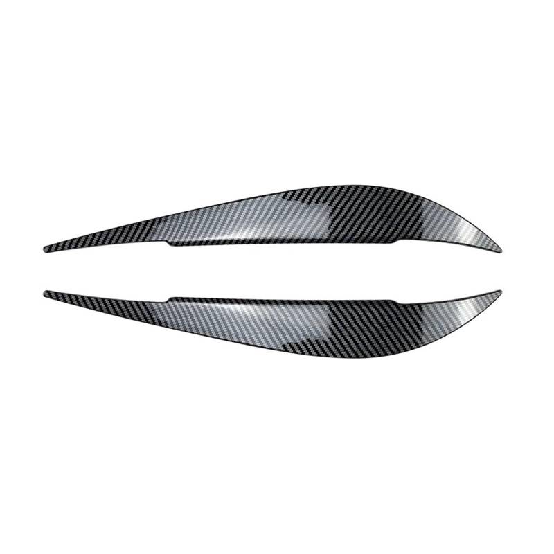 tuyda Scheinwerfer-Augenlid-Zierabdeckung, passend for 4er F32 F33 F36 M4 420d 420i 425d 430i 435i 440i 2013–2021 Scheinwerfer-Augenbrauenschutz(Carbon Look) von tuyda