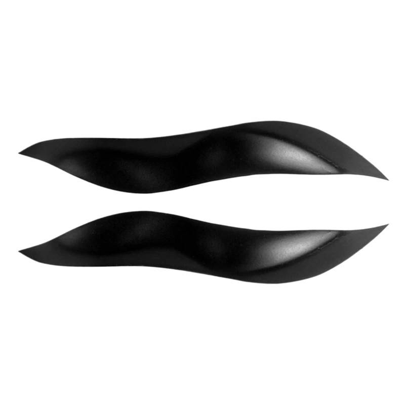 tuyda Scheinwerfer-Augenlider, Augenbrauen-Abdeckung, passend for Smart, W450 2003-2006, Scheinwerferlampe Scheinwerfer-Augenbrauenschutz von tuyda