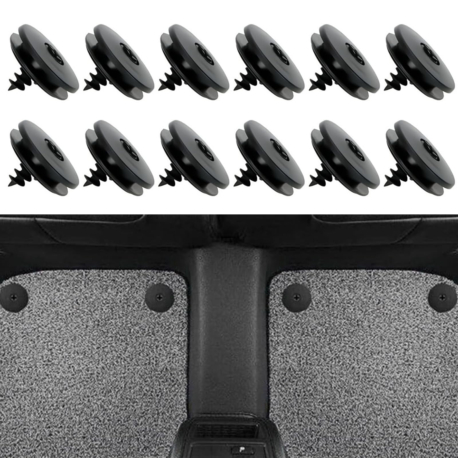 12 Stück Befestigungsklammern Automatten Fußmatten Befestigung Automatten Befestigung Auto Fussmatten Clip Stabile Kunststoffclips zur Befestigung der Fußpolster 12 Stück Befestigungsklammern Automatten Fußmatten Befestigung Automatten Befestigung Auto Fussmatten Clip Stabile Kunststoffclips zur Befestigung der Fußpolster von tyokas