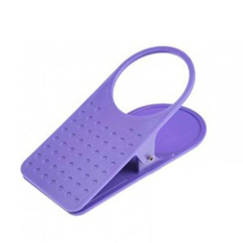 Schreibtisch-Becherhalter, Büro-Schreibtisch-Becherhalter, Clip, rutschfest, kratzfest, zum Klemmen auf Tisch, Getränkehalter, bunter Kunststoffaufhänger für Wasserflasche, Tischkante, Becherhalter von ulafbwur