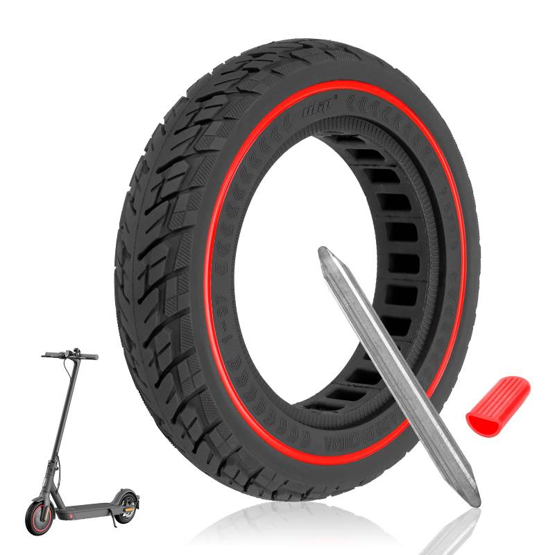 ulip (2-set) Reifen 9,5 x 2 mit fester Reifen für modifizierten Elektroroller 8,5 Zoll für Xiaomi 8,5 Zoll Scooter M365 Pro Pro2 1S MI3 Lite Reifenersatz von ulip