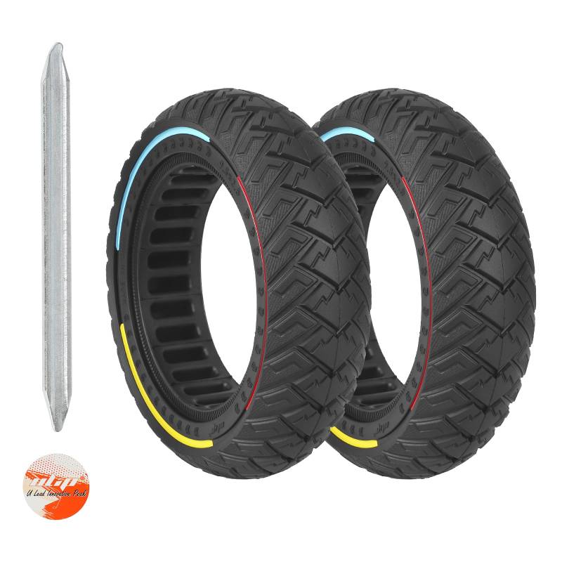 ulip Ersatzreifen für NIU KQI3 Elektroroller, 9.5 * 2.5 Vollreifen 2PCS von ulip