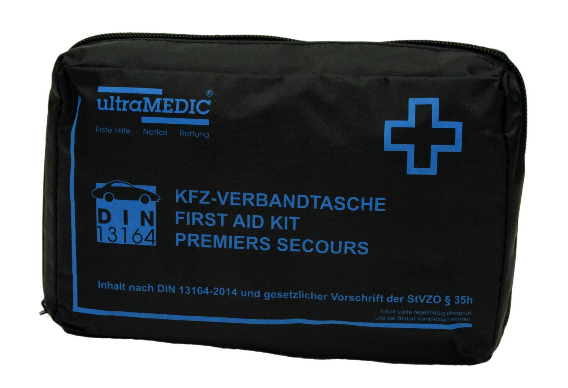 KFZ-Verbandtasche ultraTRAFFIC BAG mit Füllung gem. DIN 13164 von ultraMEDIC