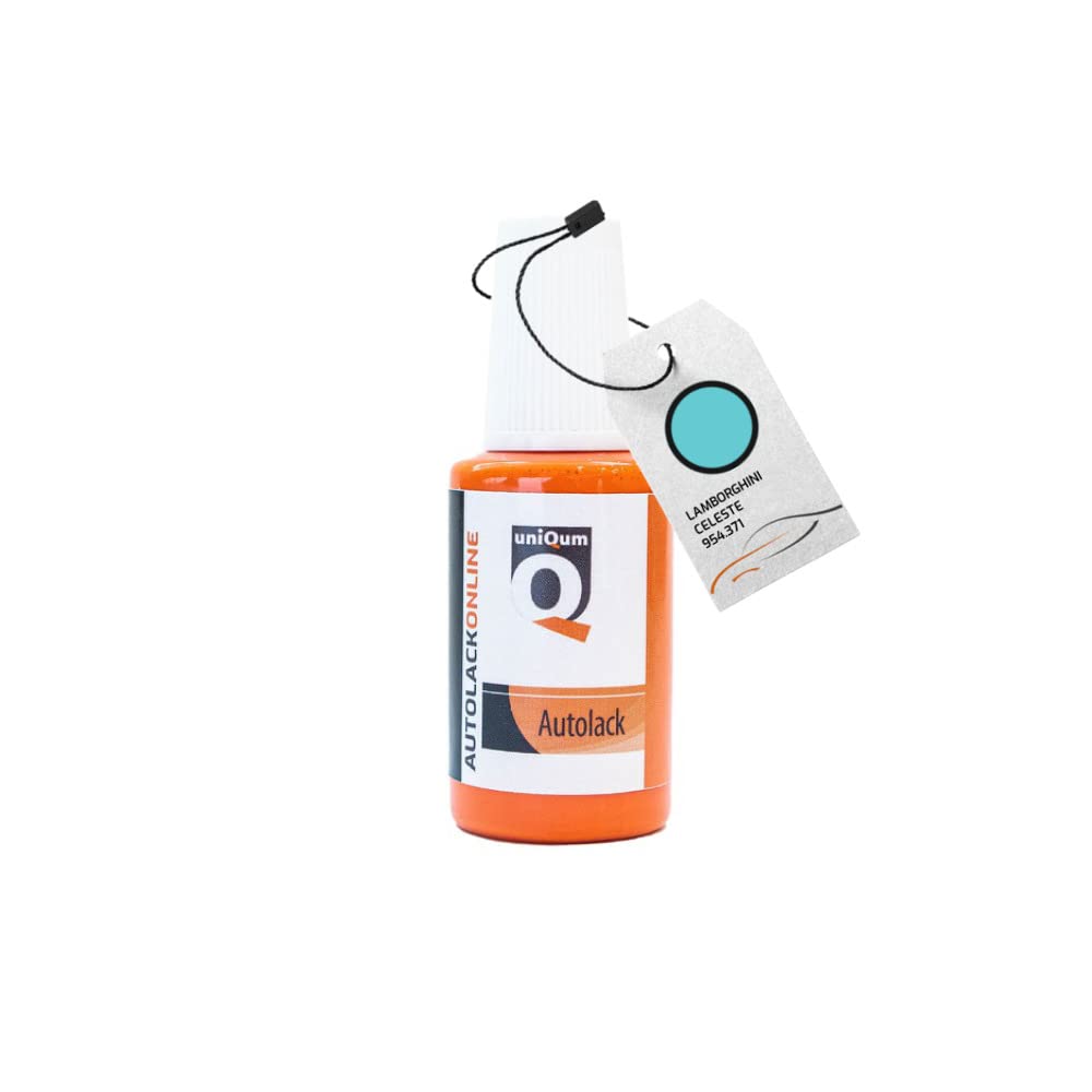 uniQum Autolack Lackstift fürs Auto für Lamborghini Celeste 954.371 Autolack Reparatur 30 ml uniQum Autolack Lackstift fürs Auto für Lamborghini Celeste 954.371 Autolack Reparatur 30 ml von uniQum QUALITY IN NON PAINT