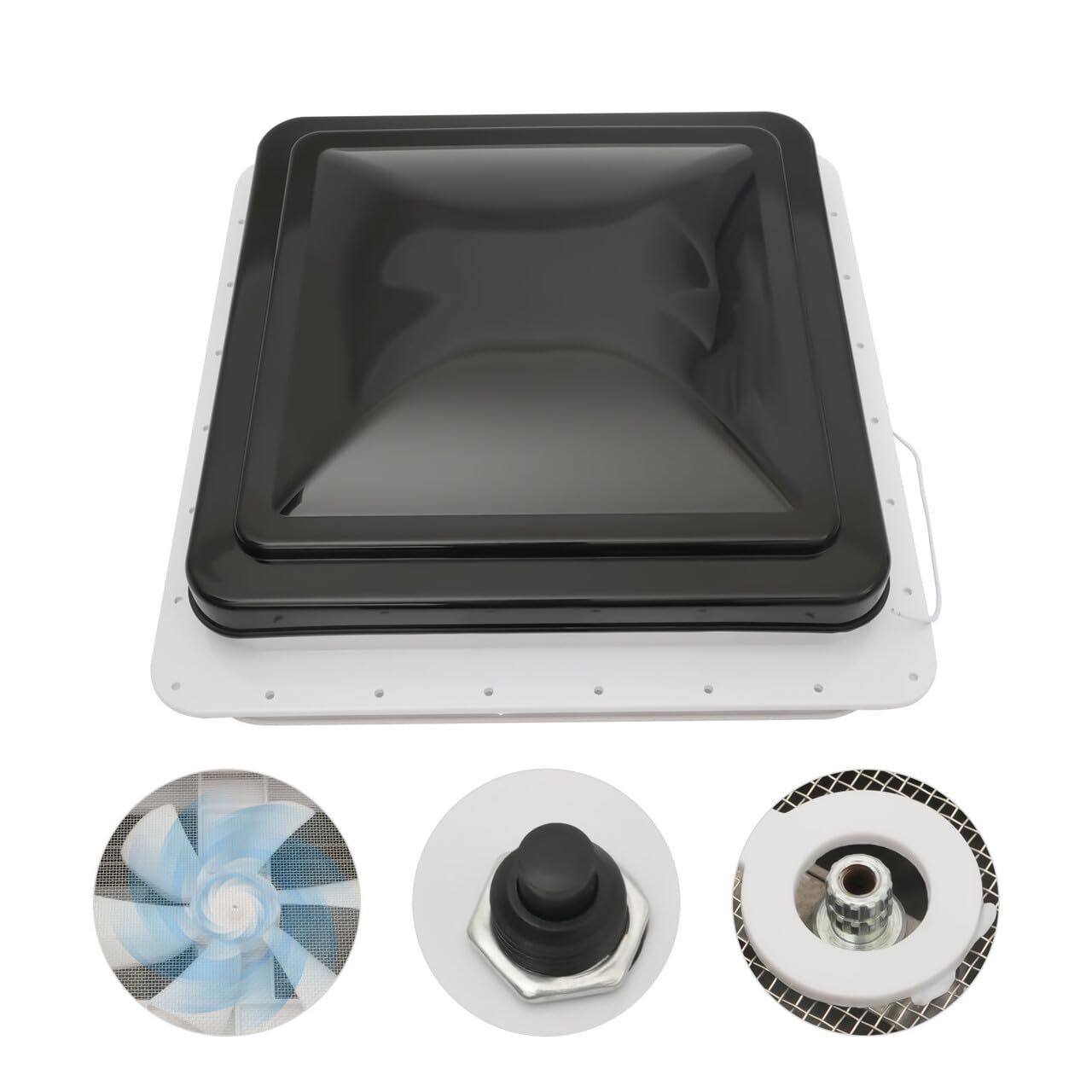 Dachhaube Dachfenster Dachluke FüR Wohnwagen Allen Funktionen LäNge Einstellbar Wohnmobil Roof Window Sonnenschutz Hitzeschutz Caravan Mit LüFter Klar Vent Oder Inkl Dichtmittel 42X42Cm Dachhaube Dachfenster Dachluke FüR Wohnwagen Allen Funktionen LäNge Einstellbar Wohnmobil Roof Window Sonnenschutz Hitzeschutz Caravan Mit LüFter Klar Vent Oder Inkl Dichtmittel 42X42Cm von unkonwcy