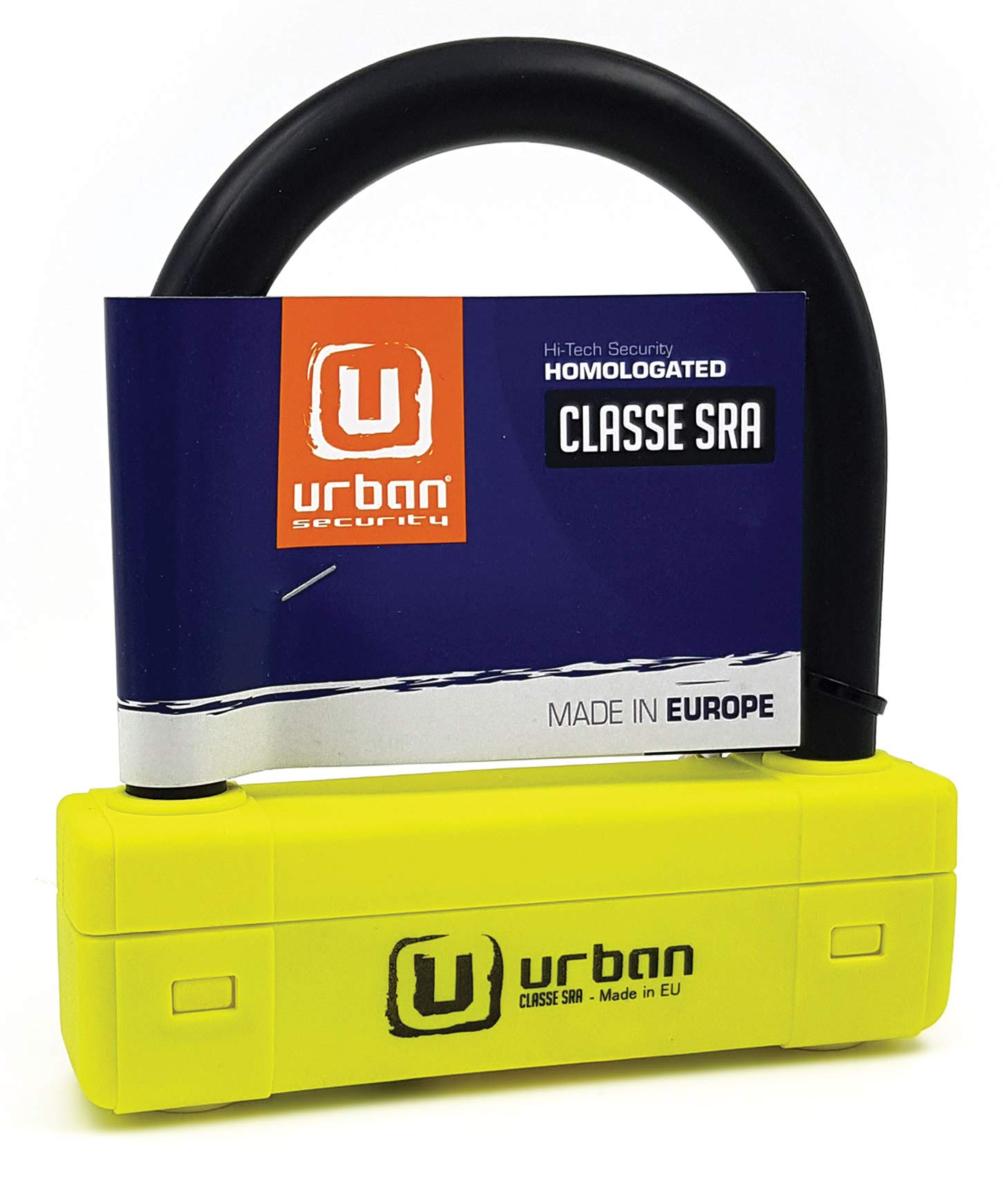 urban UR120125 Motorradschloss U, maximale Sicherheit, SRA-Zertifiziert, Gabel Ø18, gehärteter Stahl, doppelte Verriegelung, Besser sichtbar, U-Lock-Klemme, Diebstahlsicherung, 120 x 125 mm, für urban UR120125 Motorradschloss U, maximale Sicherheit, SRA-Zertifiziert, Gabel Ø18, gehärteter Stahl, doppelte Verriegelung, Besser sichtbar, U-Lock-Klemme, Diebstahlsicherung, 120 x 125 mm, für von urban