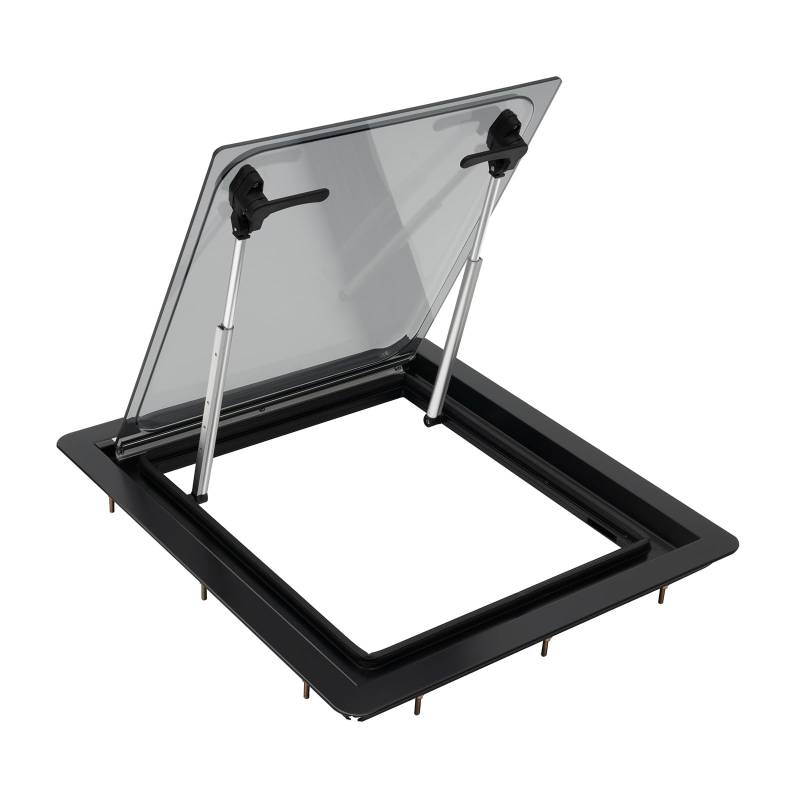Wohnmobil Fenster Ausstellfenster 450x500mm Push Out Window Seitenfenster vielseitiges Camper Fenster mit Verdunkelung und Insektenschutz für RV Camper Trailer Van von ureggvbu