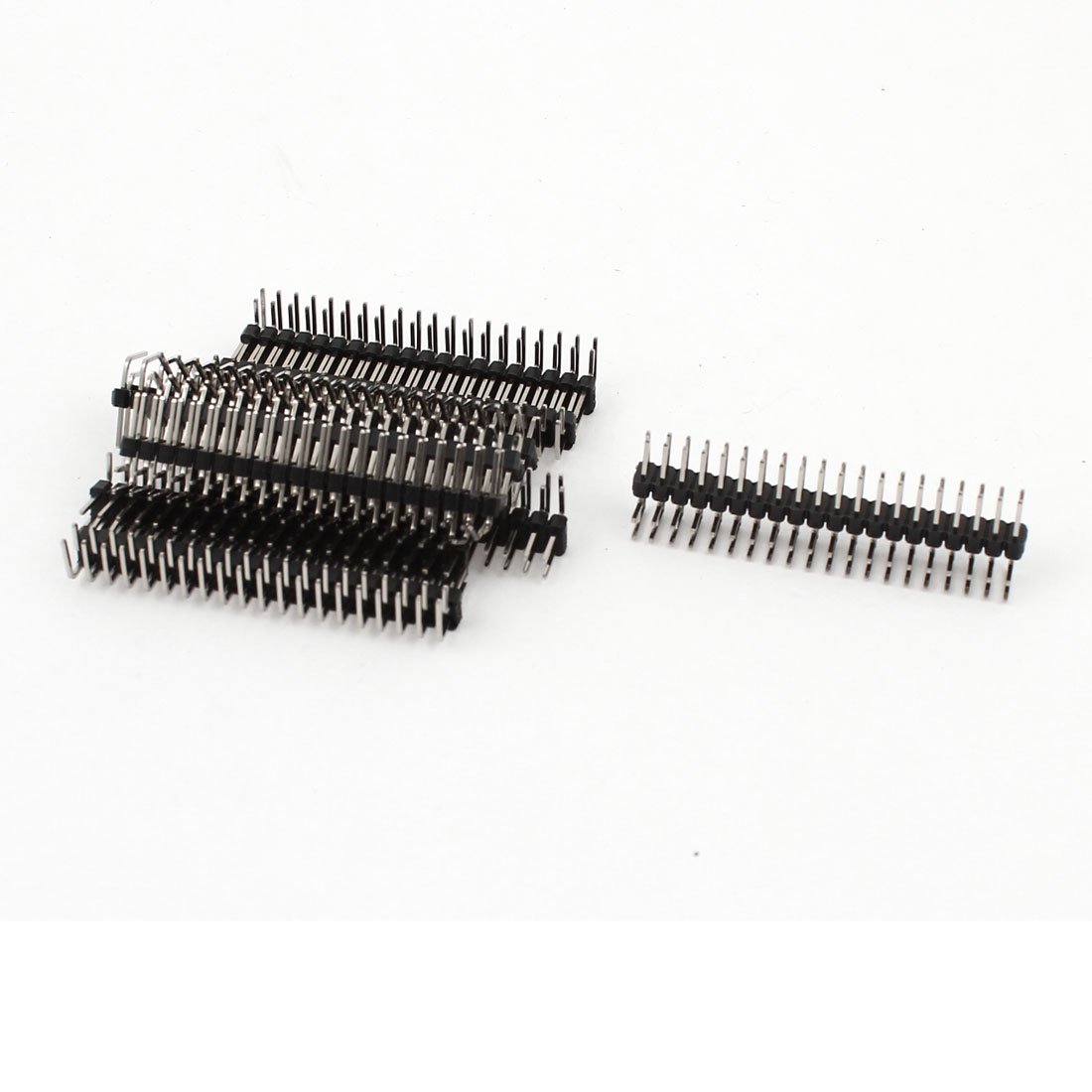 sourcing map 10 STÜCKE 2,54 mm 2 x 20 Poliger Stecker Zweireihig Recht Winkliger Stift Leisten sourcing map 10 STÜCKE 2,54 mm 2 x 20 Poliger Stecker Zweireihig Recht Winkliger Stift Leisten von uxcell