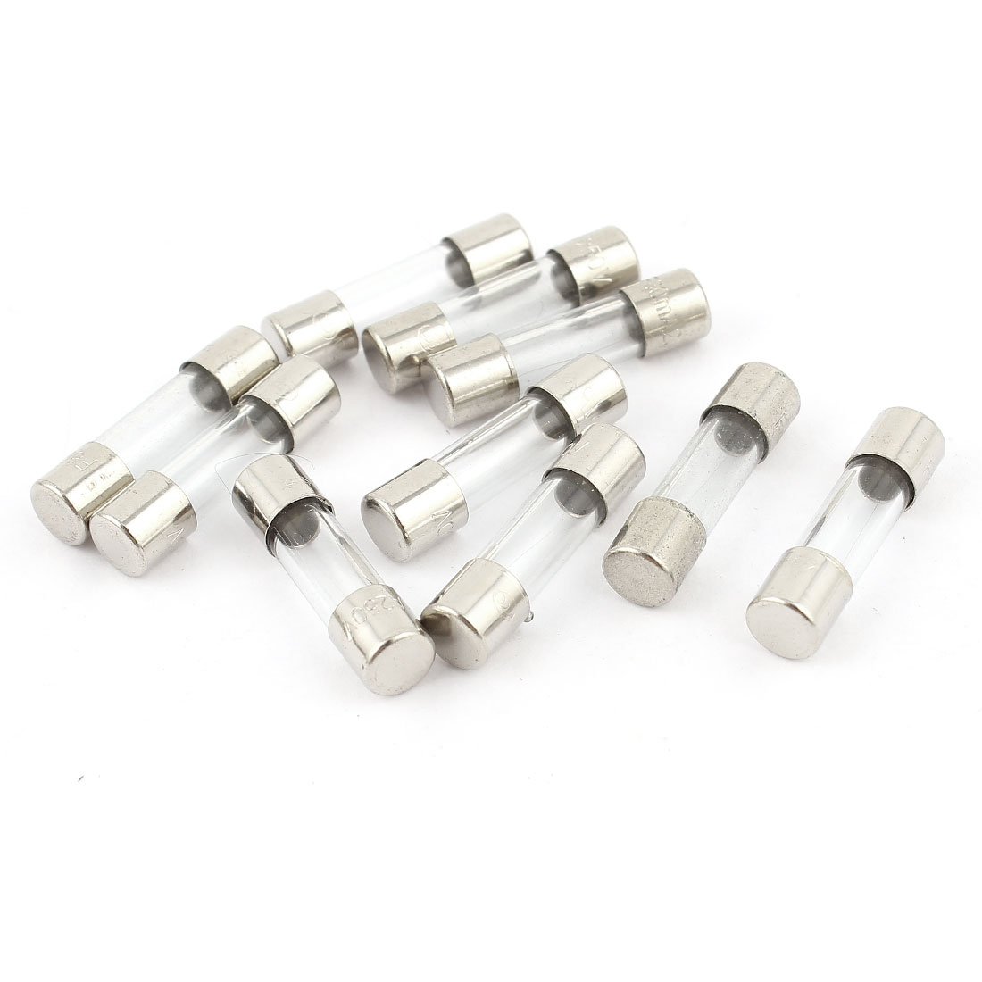 sourcing map 10 Stk Schnelle durch Schlag Glas Sicherung 5x20mm 250V 80mA 0,08A sourcing map 10 Stk Schnelle durch Schlag Glas Sicherung 5x20mm 250V 80mA 0,08A von uxcell