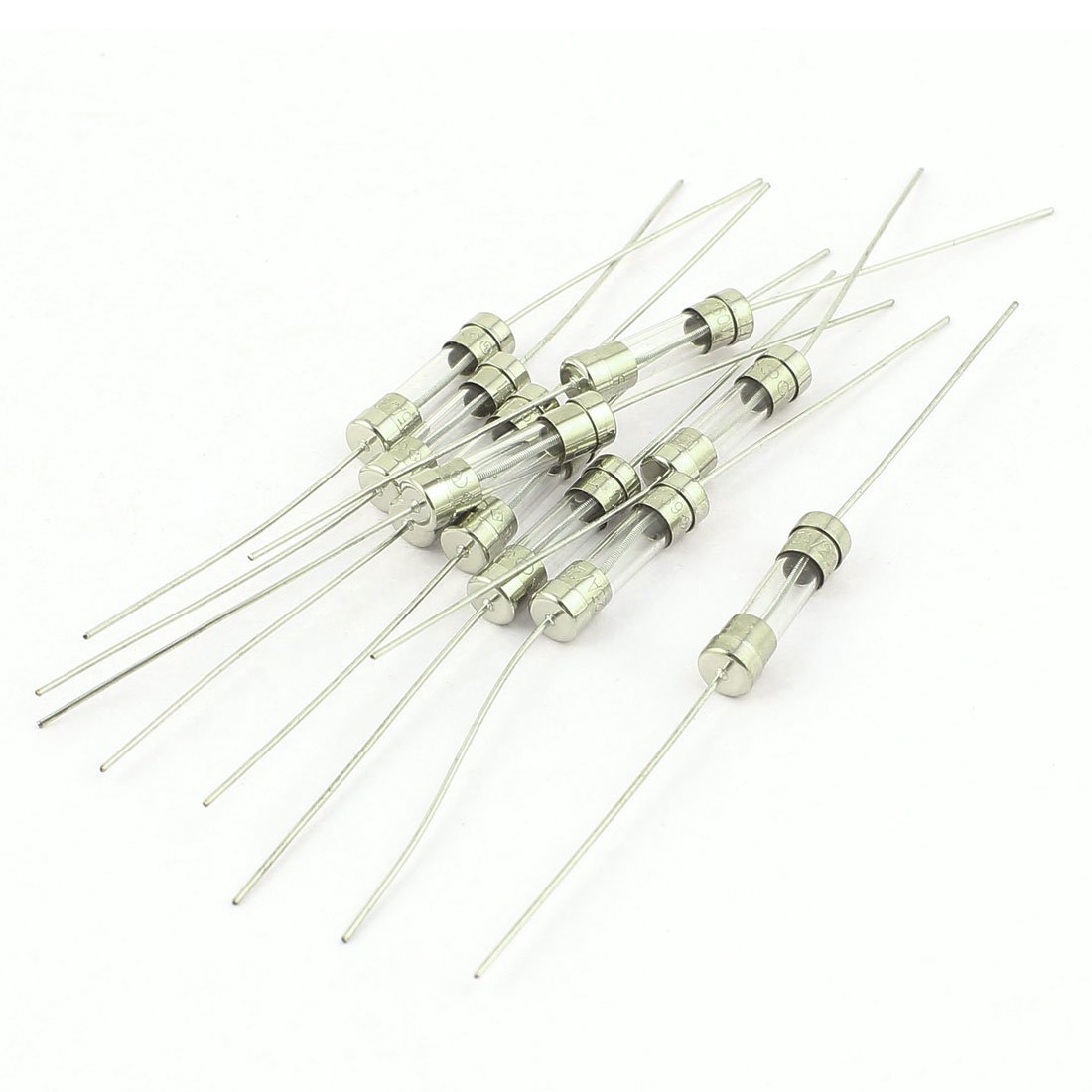 sourcing map 10 Stück Axiale bleihaltige Glas Rohr Sicherung mit doppelter Kappe 5 x 20 mm 250 V 1,25 A sourcing map 10 Stück Axiale bleihaltige Glas Rohr Sicherung mit doppelter Kappe 5 x 20 mm 250 V 1,25 A von uxcell