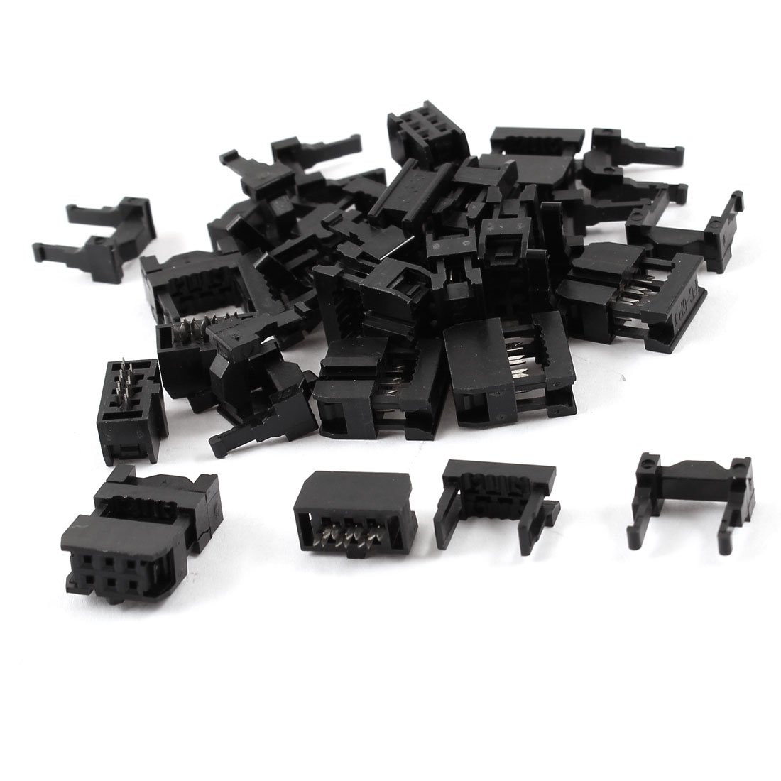 sourcing map 15 Stück 2 Reihe IDC Stecker-FC 6P 6-Pin Header (weiblich, 2,54 mm Pitch de sourcing map 15 Stück 2 Reihe IDC Stecker-FC 6P 6-Pin Header (weiblich, 2,54 mm Pitch de von uxcell