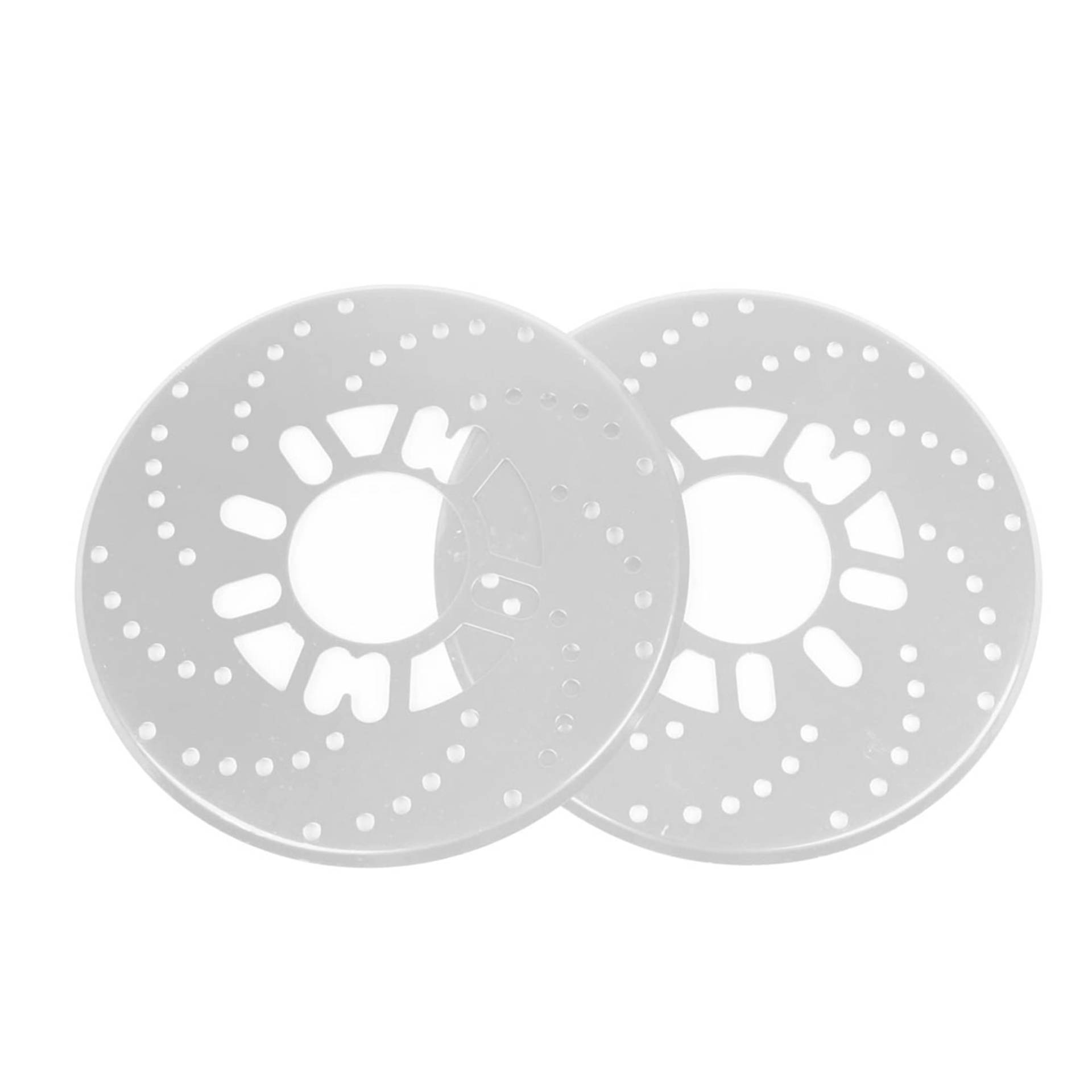 sourcing map 2 Stk silber Ton Aluminium quer gebohrt Auto Bremsscheibe Deckel Teile de sourcing map 2 Stk silber Ton Aluminium quer gebohrt Auto Bremsscheibe Deckel Teile de von uxcell