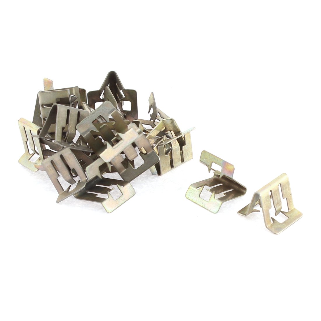 sourcing map 20 Stk. Bronze Ton PKW Instrumententafel Zierleiste Metall Befestigung Nieten Clip de sourcing map 20 Stk. Bronze Ton PKW Instrumententafel Zierleiste Metall Befestigung Nieten Clip de von uxcell
