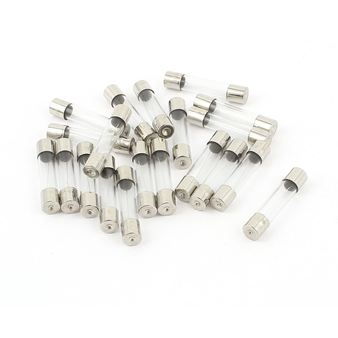 sourcing map 20STK 6x30mm Schnellschlag Glas Rohr Sicherung mit geringer Bruchleistung 6,3A 250V sourcing map 20STK 6x30mm Schnellschlag Glas Rohr Sicherung mit geringer Bruchleistung 6,3A 250V von uxcell