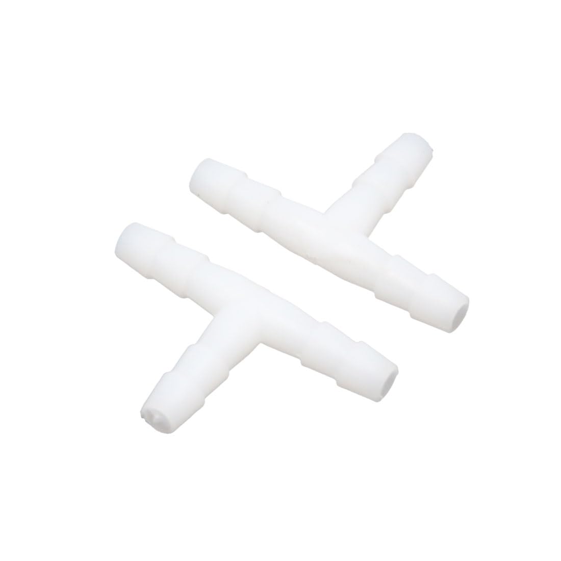 sourcing map 20Stk weiß 6mm T Form Plastik Luft Wasser Kraftstoff Schlauch Rohr Stecker DE de sourcing map 20Stk weiß 6mm T Form Plastik Luft Wasser Kraftstoff Schlauch Rohr Stecker DE de von uxcell