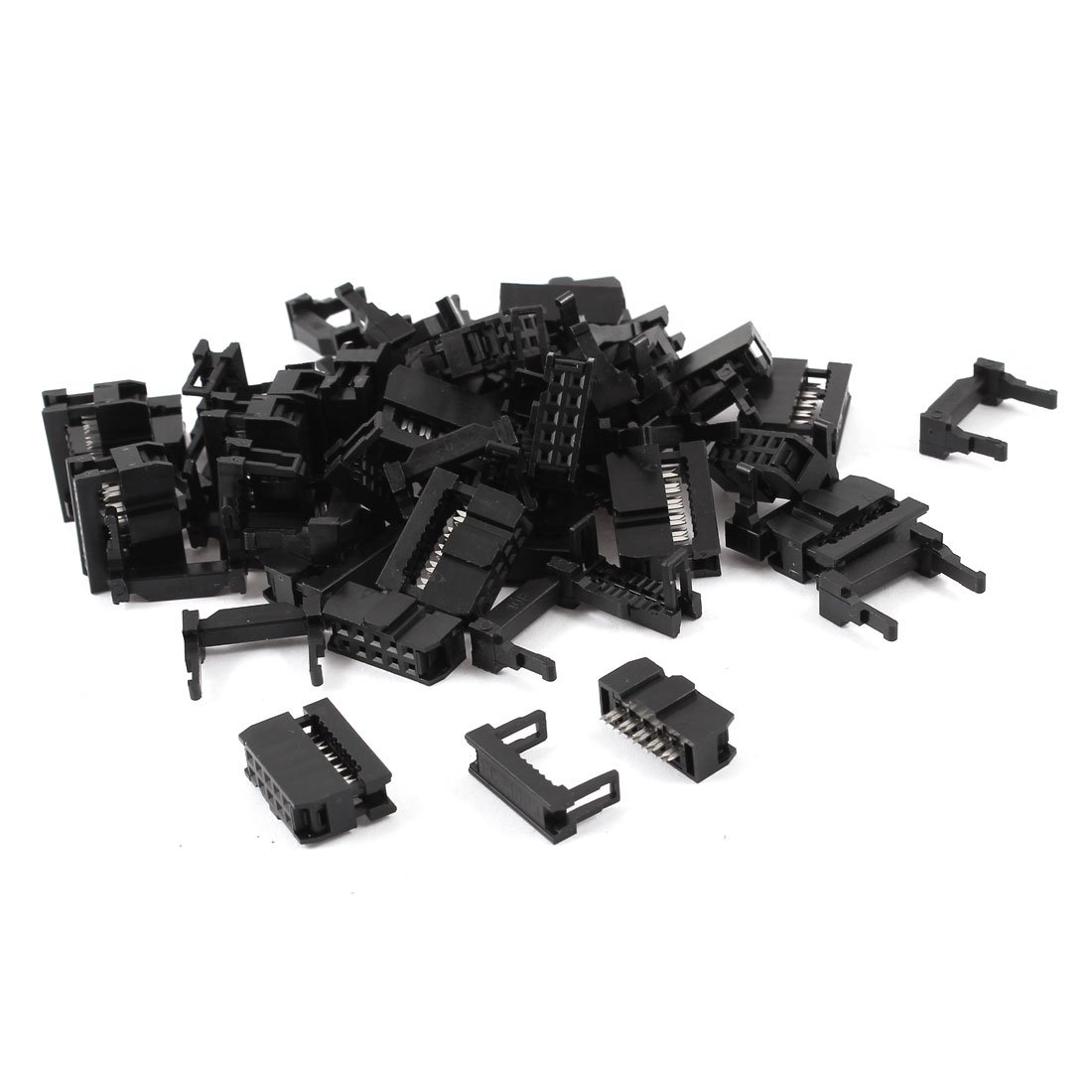 sourcing map 25 Stück-IDC Stecker FC 10P 10Pin Header (weiblich, 2,54 mm Pitch de sourcing map 25 Stück-IDC Stecker FC 10P 10Pin Header (weiblich, 2,54 mm Pitch de von uxcell