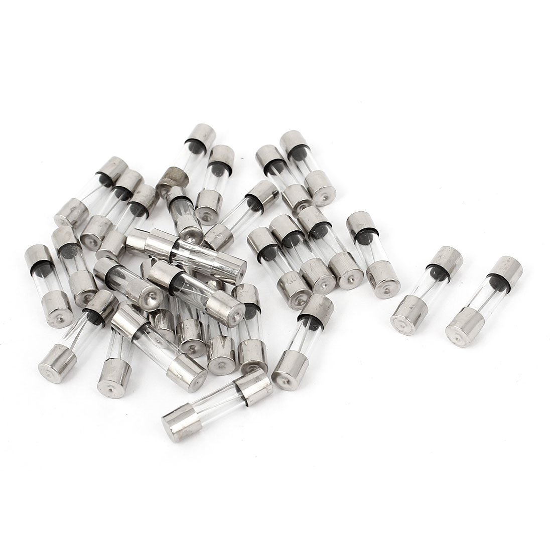 sourcing map 30 Stück AC 250V 13A Schnell wirkende Glasrohr Sicherungen 5mm x 20mm sourcing map 30 Stück AC 250V 13A Schnell wirkende Glasrohr Sicherungen 5mm x 20mm von uxcell