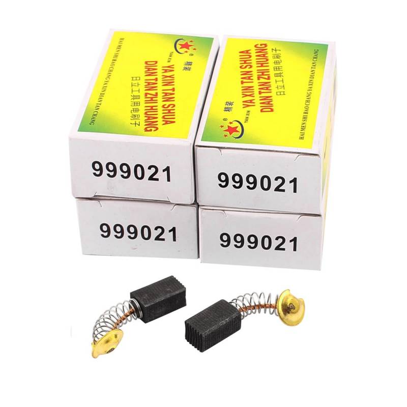 sourcing map 5 Paar Bohrmaschine Motor Rotierendes Elektrowerkzeug Kohlebürste Grau 999-021 von uxcell