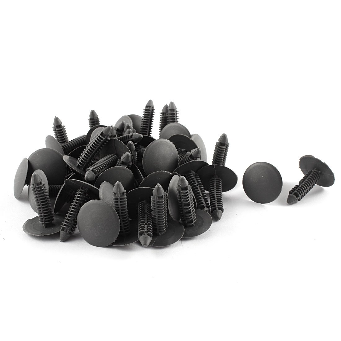 sourcing map 50Stk 8 * 25mm Kopf Schwarz Befestigung f. PKW Van de sourcing map 50Stk 8 * 25mm Kopf Schwarz Befestigung f. PKW Van de von uxcell