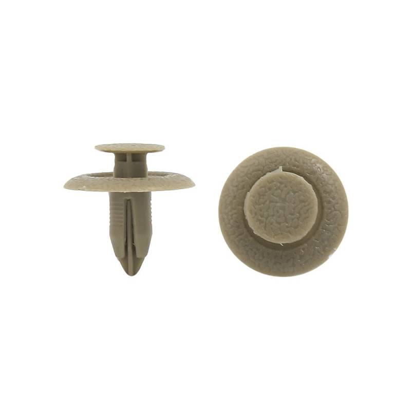 sourcing map 50Stk.6mm Beige Universal Kunststoff Trimm Nieten Befestigung Clips Auto SUV DE de von uxcell