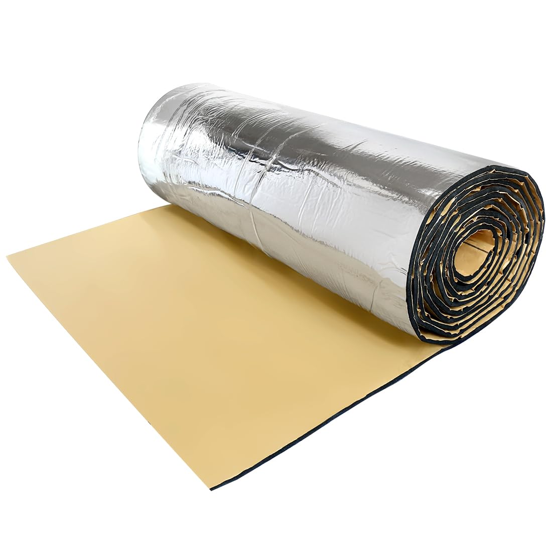 sourcing map Anti Dröhn Dämmmatte - 394mil - 6,46sqft Schallschutzmatte mit Aluminiumfolie - 10mm60cm100cm sourcing map Anti Dröhn Dämmmatte - 394mil - 6,46sqft Schallschutzmatte mit Aluminiumfolie - 10mm60cm100cm von uxcell