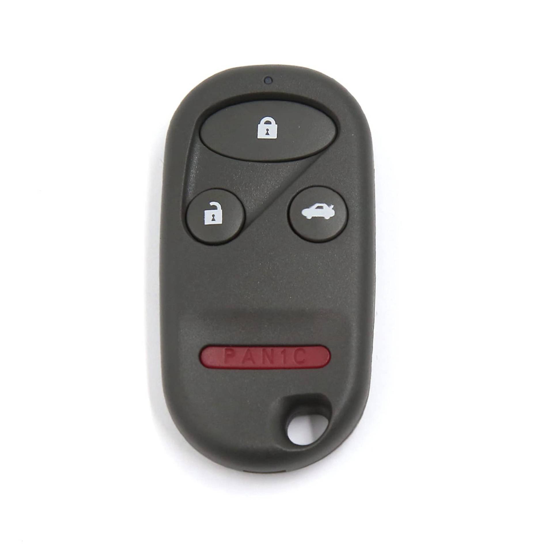 sourcing map Autoschlüssel Gehäuse schlüssellose Fernbedienung 3+1 Tasten Autoschlüssel Ersatz Schlüssel Schlüssel Hülle für Honda Accord für Acura TL von uxcell