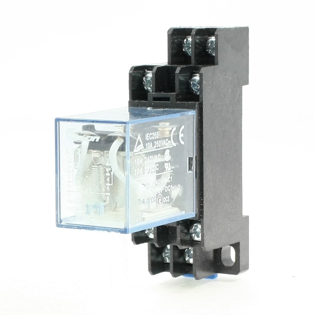 sourcing map MY2J 24V DC Spule Allzweck-Leistungsrelais 8Pin 5A 240VAC / 28VDC W Buchse sourcing map MY2J 24V DC Spule Allzweck-Leistungsrelais 8Pin 5A 240VAC / 28VDC W Buchse von uxcell