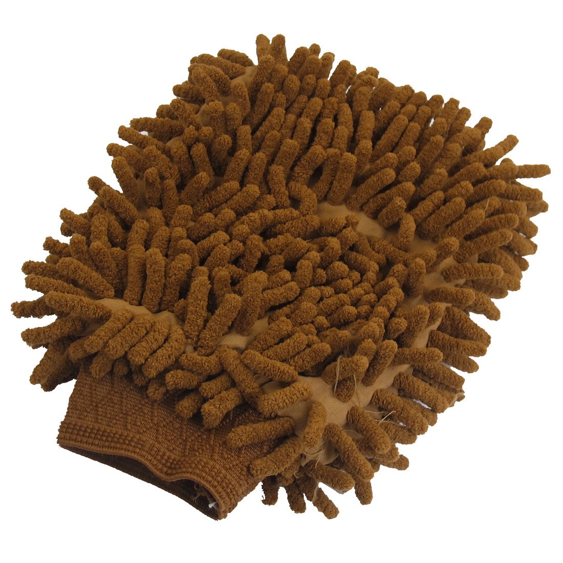 sourcing map Mikrofaser Waschhandschuh Mitten Auto Chenille Reinigungshandschuh, braun de sourcing map Mikrofaser Waschhandschuh Mitten Auto Chenille Reinigungshandschuh, braun de von uxcell