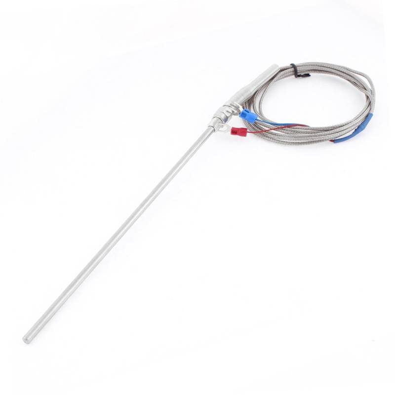 sourcing map PT100 Temperatur Sensor Thermoelement 20 cm Sonde 6.6Ft Länge de von uxcell