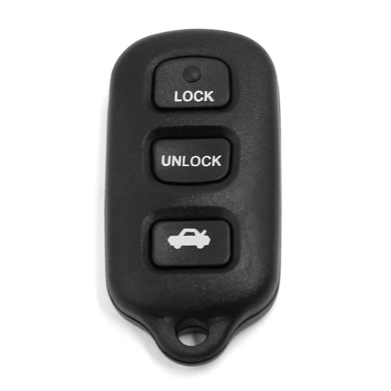 sourcing map Schlüsselgehäuse Autoschlüssel Gehäuse Fernbedienung Schlüsselhülle Hülle für Toyota 99–04 von uxcell