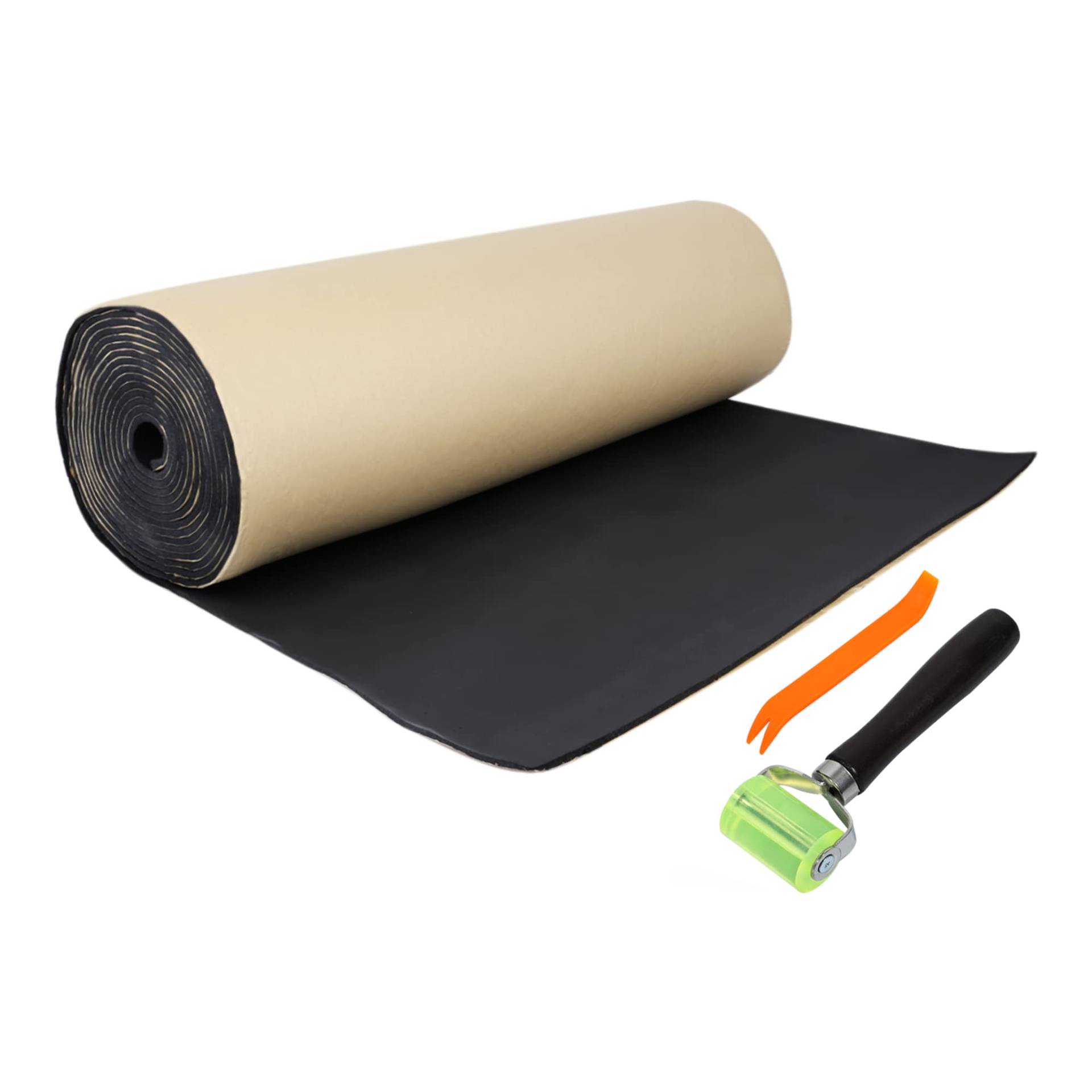 uxcell 1 Satz Auto Schallschutzmatte 5mm mit Rollen Schiebewerkzeug 60x40 Zoll uxcell 1 Satz Auto Schallschutzmatte 5mm mit Rollen Schiebewerkzeug 60x40 Zoll von uxcell