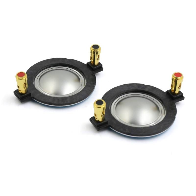 uxcell 2 x 34,4 mm Hochtöner-Membran für Lautsprecher und Hörner, Schwingspule für Auto von uxcell