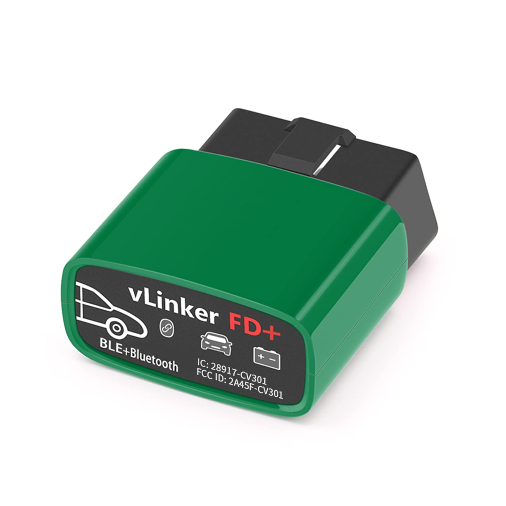 vLinker FD OBD2 Bluetooth Scan Tool, Diagnose Codeleser für iOS, Android und Windows - Made for for-Scan Grün … von vLinker