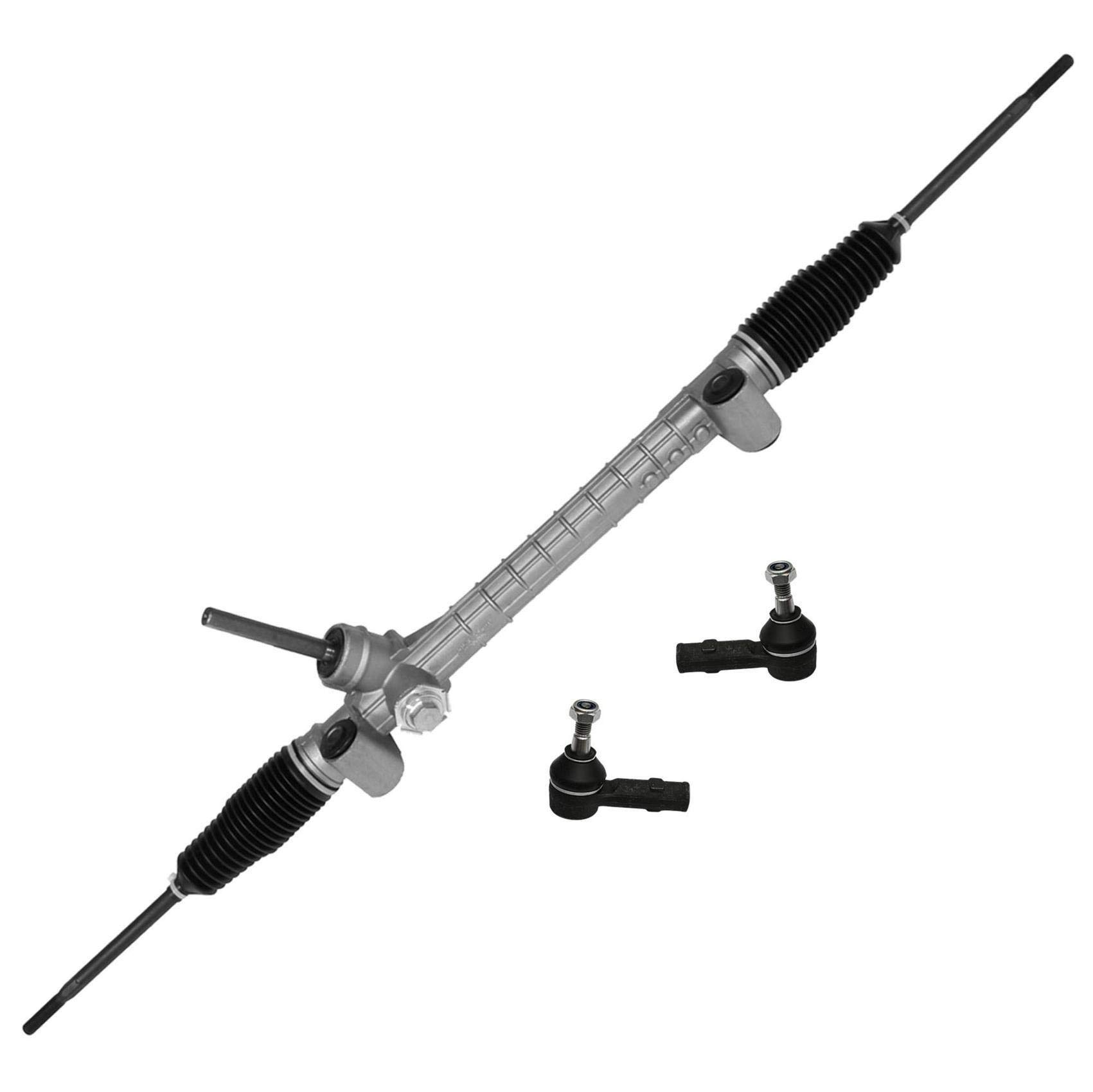 1x Lenkgetriebe Vorderachse 2x Spurstangenkopf für Opel Corsa C Combo Tigra TwinTop von various