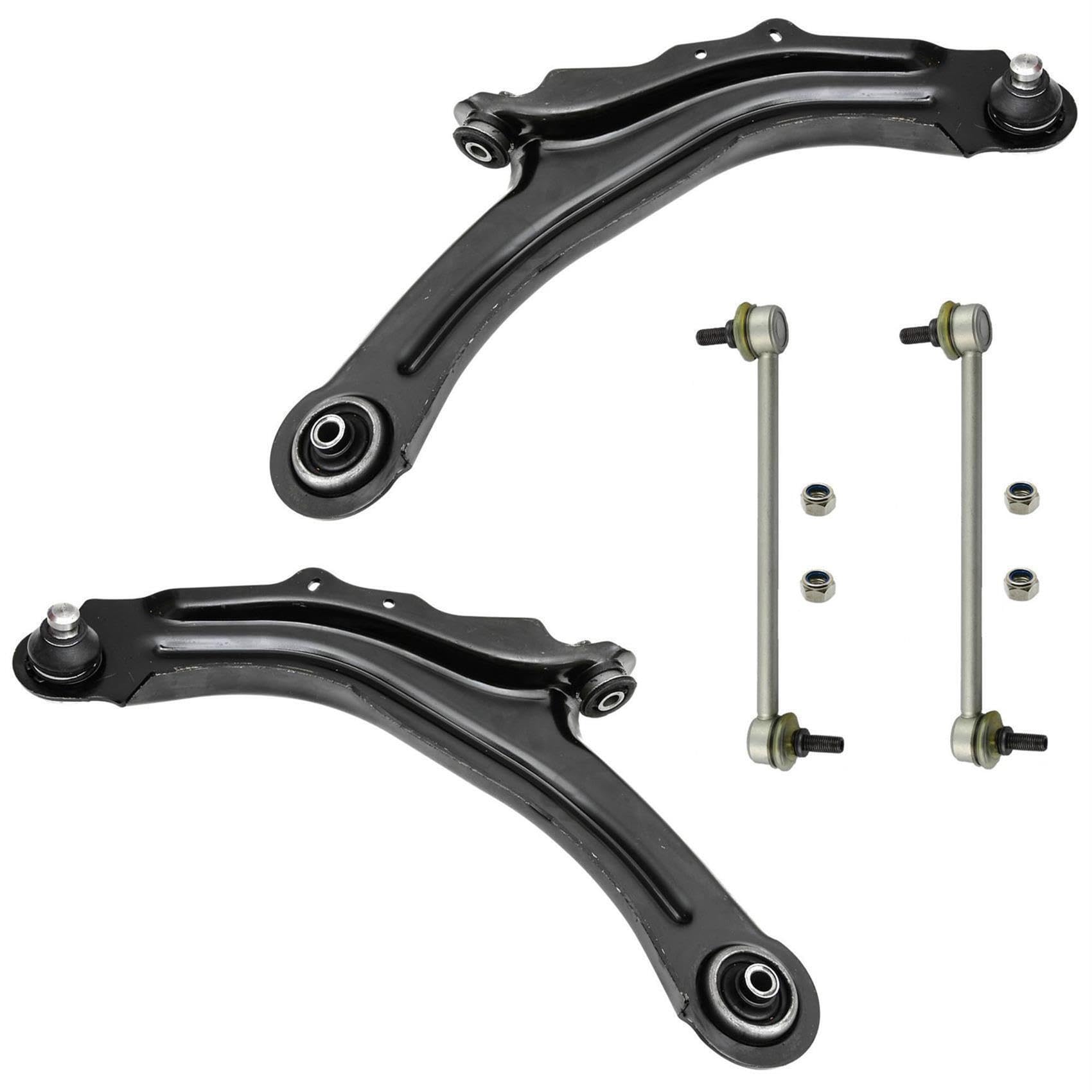 2x Querlenker 2x Koppelstange Vorderachse für Renault Megane II BM0/1 CM0/1 KM0/1 LM0/1 für Scenic II JM0/1 2x Querlenker 2x Koppelstange Vorderachse für Renault Megane II BM0/1 CM0/1 KM0/1 LM0/1 für Scenic II JM0/1 von various