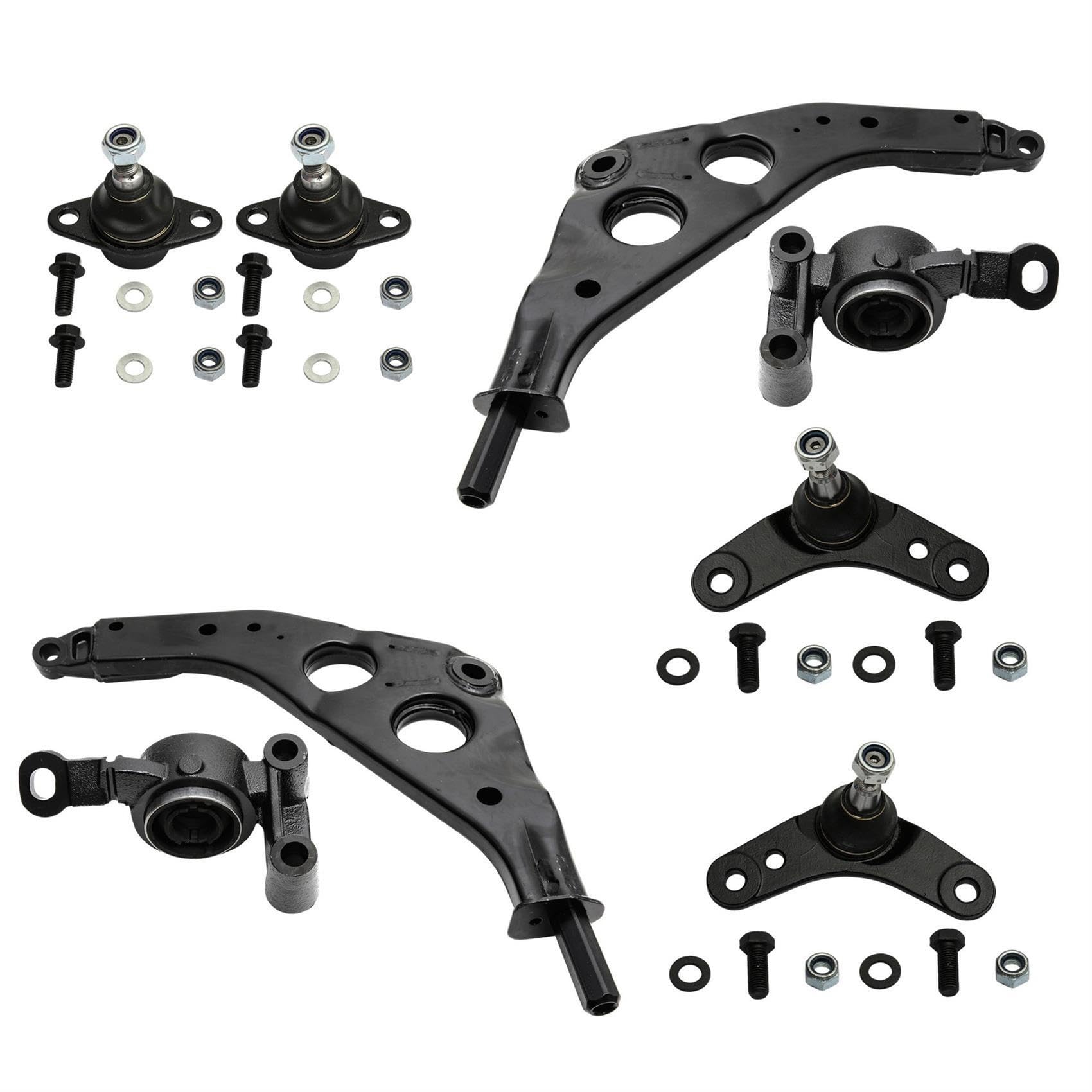 2x Querlenker Gummilager 4x Traggelenk Vorderachse für Mini R50 R52 Cabriolet R53 2x Querlenker Gummilager 4x Traggelenk Vorderachse für Mini R50 R52 Cabriolet R53 von various