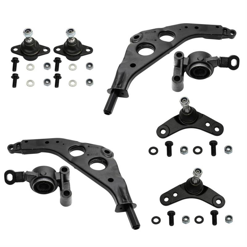 2x Querlenker Gummilager 4x Traggelenk Vorderachse für Mini R50 R52 Cabriolet R53 von various