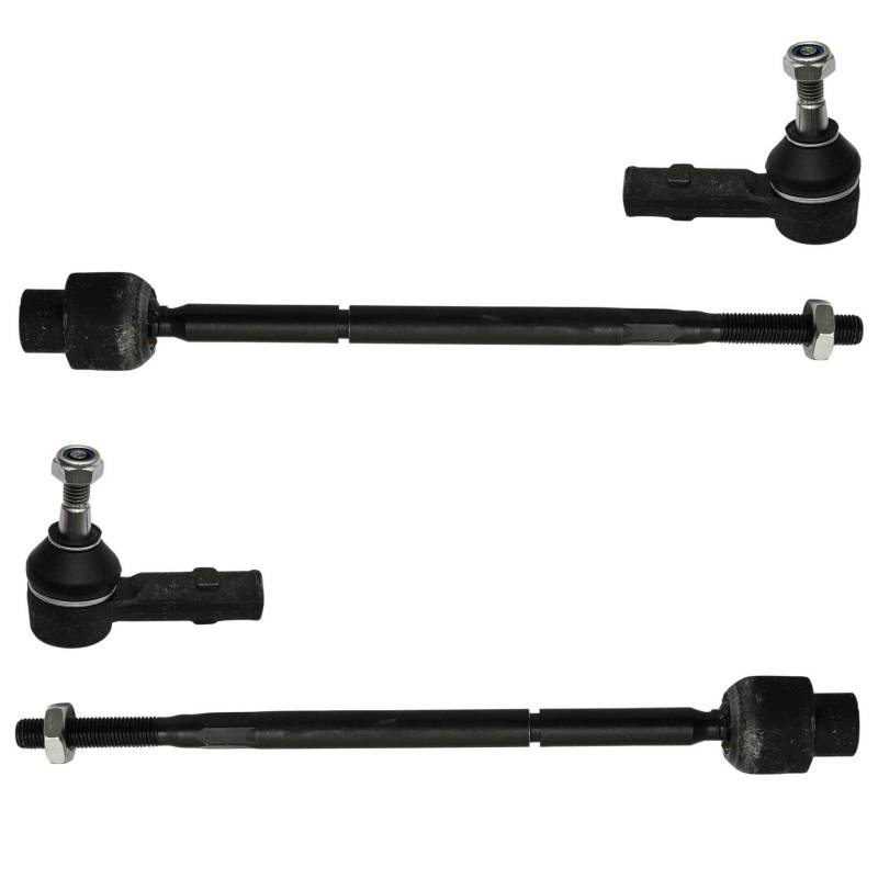 2x Axialgelenk 2x Spurstangenkopf Vorderachse links rechts von verschiedene