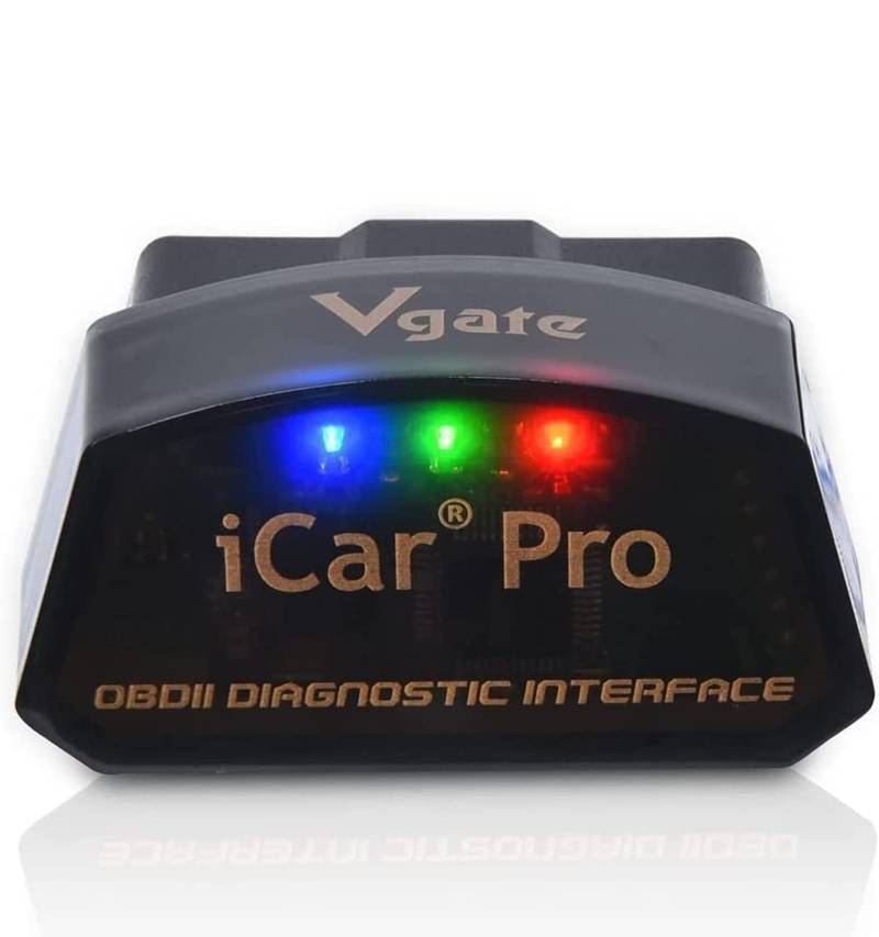 vgate Fahrzeug angetrieben iCar Pro OBD2 Bluetooth 4.0(BLE) Diagnosegerät Auto Automotive Motor Fehlercode-Lesegerät ELM 327 V 2.3 Für Android/IOS-System, kompatibel mit App Torque,OBD Car Doctor von Vgate