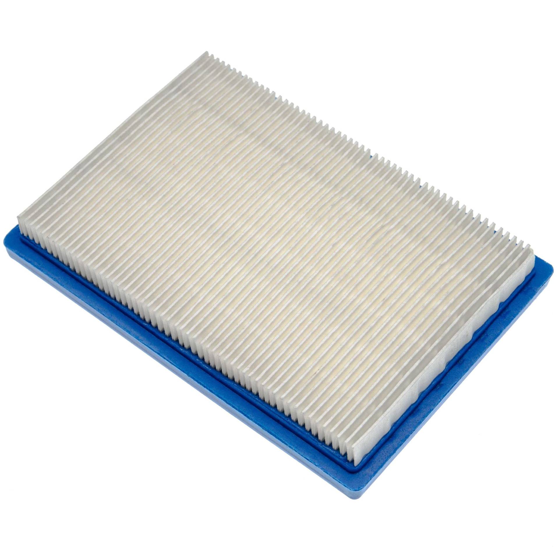 vhbw Ersatzfilter (1x Luftfilter) Ersatz für Briggs & Stratton 397795S, 4102 für Rasenmäher, 16 x 11,3 x 2,1 cm, Blau, Weiß von vhbw