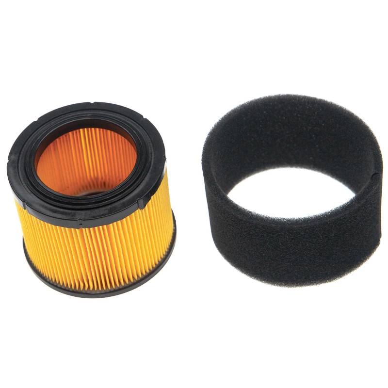 vhbw Schaum-Luftfilter Ersatzfilter Ersatz für Kawasaki 11029-0019, 11029-0032, 11029-7023 für Rasenmähermotor Gelb Schwarz von vhbw