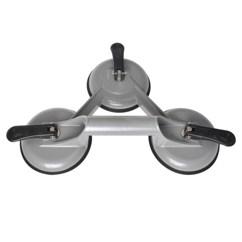ProPlus Saugheber Aluminium mit 3 Saugnäpfen von vidaXL