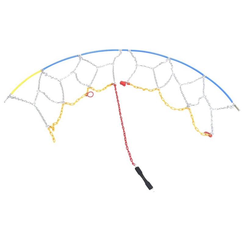 vidaXL 2X Schneekette Autoreifen 9mm KN130 Schneeketten Reifenketten Ketten von vidaXL