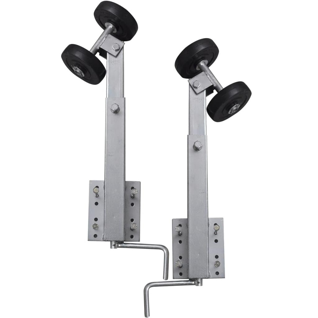 vidaXL 2x Sliprollen 59-84cm Pendel Bootstrailer Sliphilfe Bootsanhänger vidaXL 2x Sliprollen 59-84cm Pendel Bootstrailer Sliphilfe Bootsanhänger von vidaXL